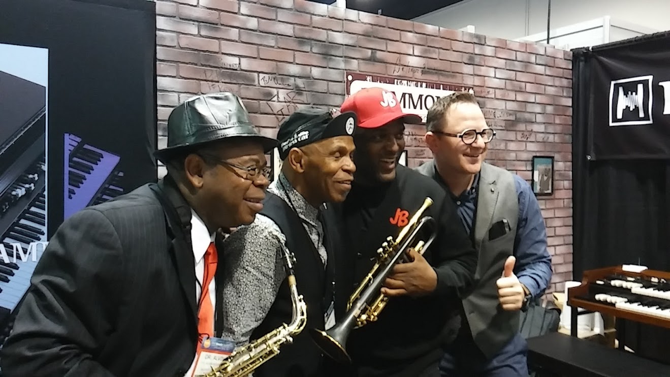 NAMM SESSION #3_HAMMOND ORGAN BOOTH_2017 NAMM SHOW_ANAHEIM, CA - 1.22.17 copy