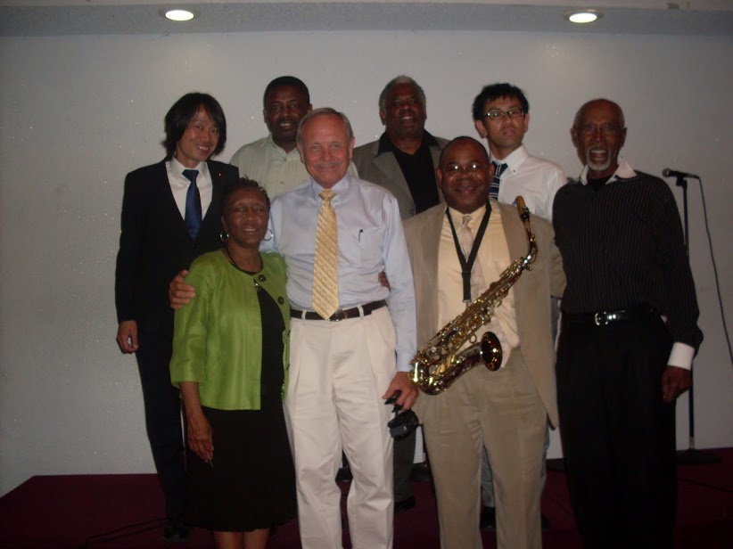 JACQUE MALONE, Cliff Unruh, Myself, Richard Turner Jr., Suzuki's Grandson & Assist, Others - HAMMOND ORGAN TOUR - 8.3.09